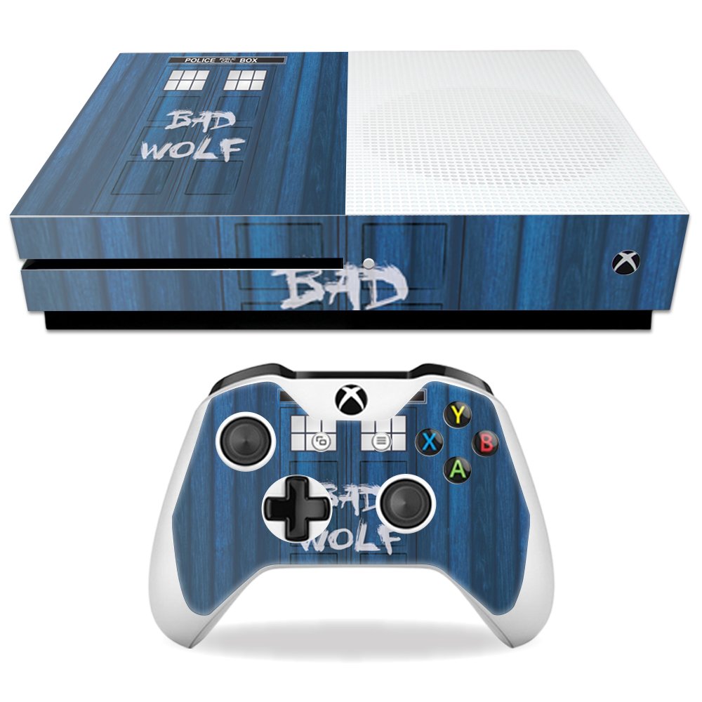 MIGHTY SKINS Xbox One S Skin - Time Lord Box - Durable Vinyl Decal Wrap - Easy Apply & Remove - Made in USA