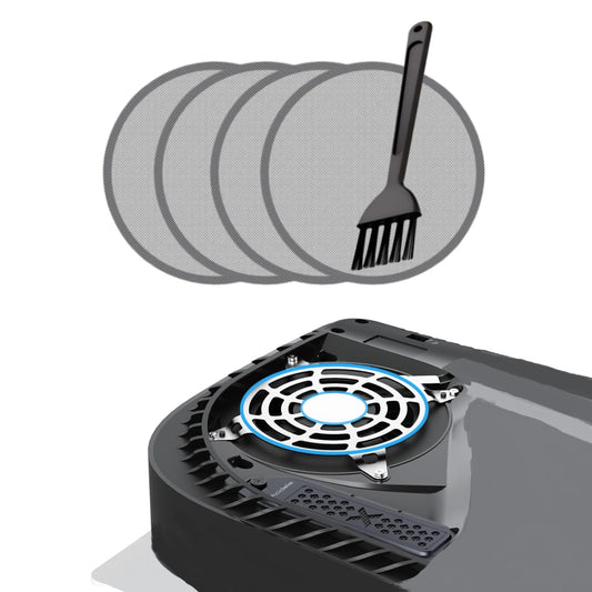 ACIDALIE PS5 Fan Dust Filter - 4PCS Breathable Ventilation, Model PD01