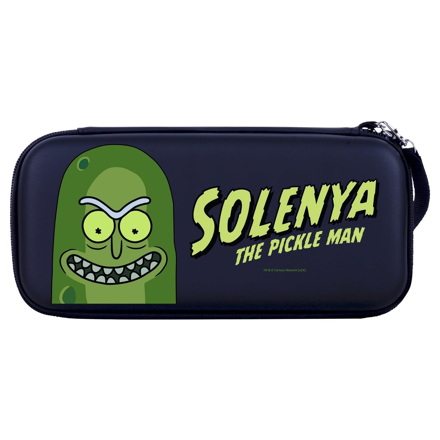 Head Case Designs Officially Licensed Rick And Morty Pickle Rick Graphics Hard Storage Travel Carry Case Compatible With Nintendo Switch