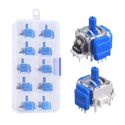 VGBUS Qualitied TMR Electromagnetic Joystick Replacement for PS4/Xbox one/PS5/Switch Pro/Xbox one elite-10 Packs (TMR SWITCH PRO) [playstation]