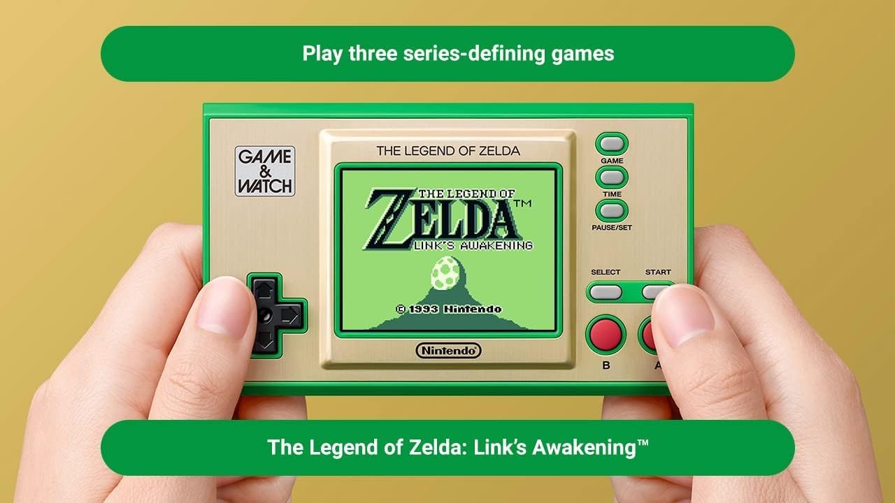 Nintendo Game & Watch: The Legend of Zelda - Model 67GW0022, Retro Handheld Console