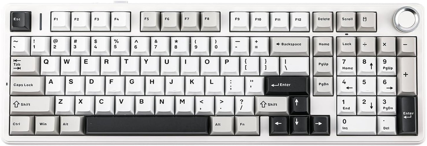 x Aula F99 Pro Wireless Mechanical Gaming Keyboard  Hot Swappable Custom Cream Keyboard with RGB Backlit  Pre-lubed Linear Switches  Gasket Structure PBT Keycaps Blutooth Keyboards for PC Xbox