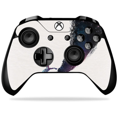 MIGHTY SKINS Xbox One X Controller Skin - Surfing The Universe, Durable Vinyl Wrap, Easy to Apply, Made in USA