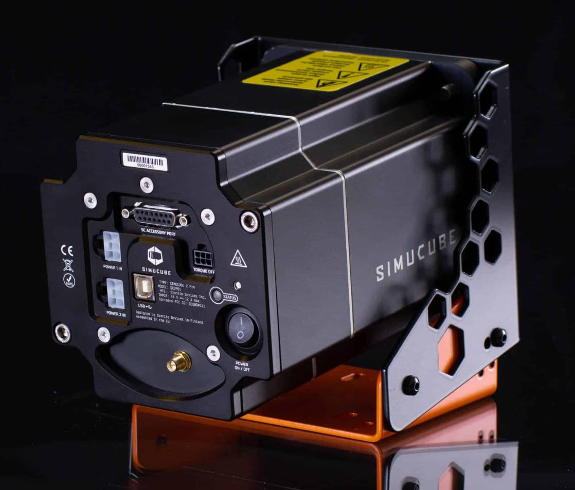 SIMUCUBE Heavy-Duty Steel Mount for 2 Wheelbases & Direct Drive FFB Bases - Black, Model SCMOUNT