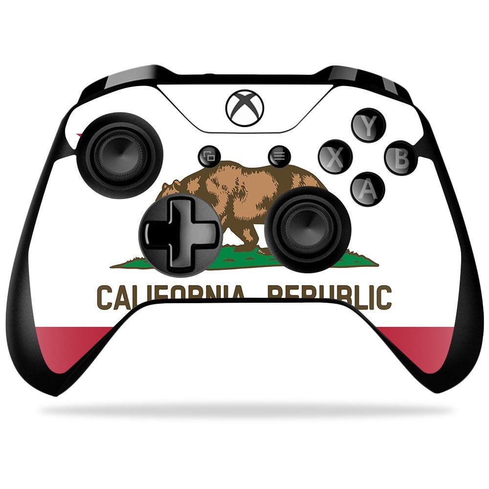 MIGHTY SKINS Vinyl Skin for Xbox One X Controller - California Flag - Durable, Easy to Apply, Made in USA
