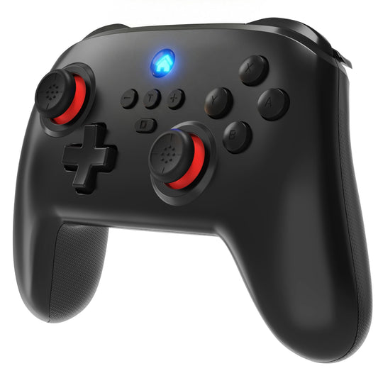 Fosmon Wireless Controller Compatible with Switch 2/1/Lite/OLED/Steam Deck/Android/iOS (Wired Mode for PC) Gaming Pro Controller with Turbo  Motion Control  Vibration  Digital Triggers  USB-C Charging