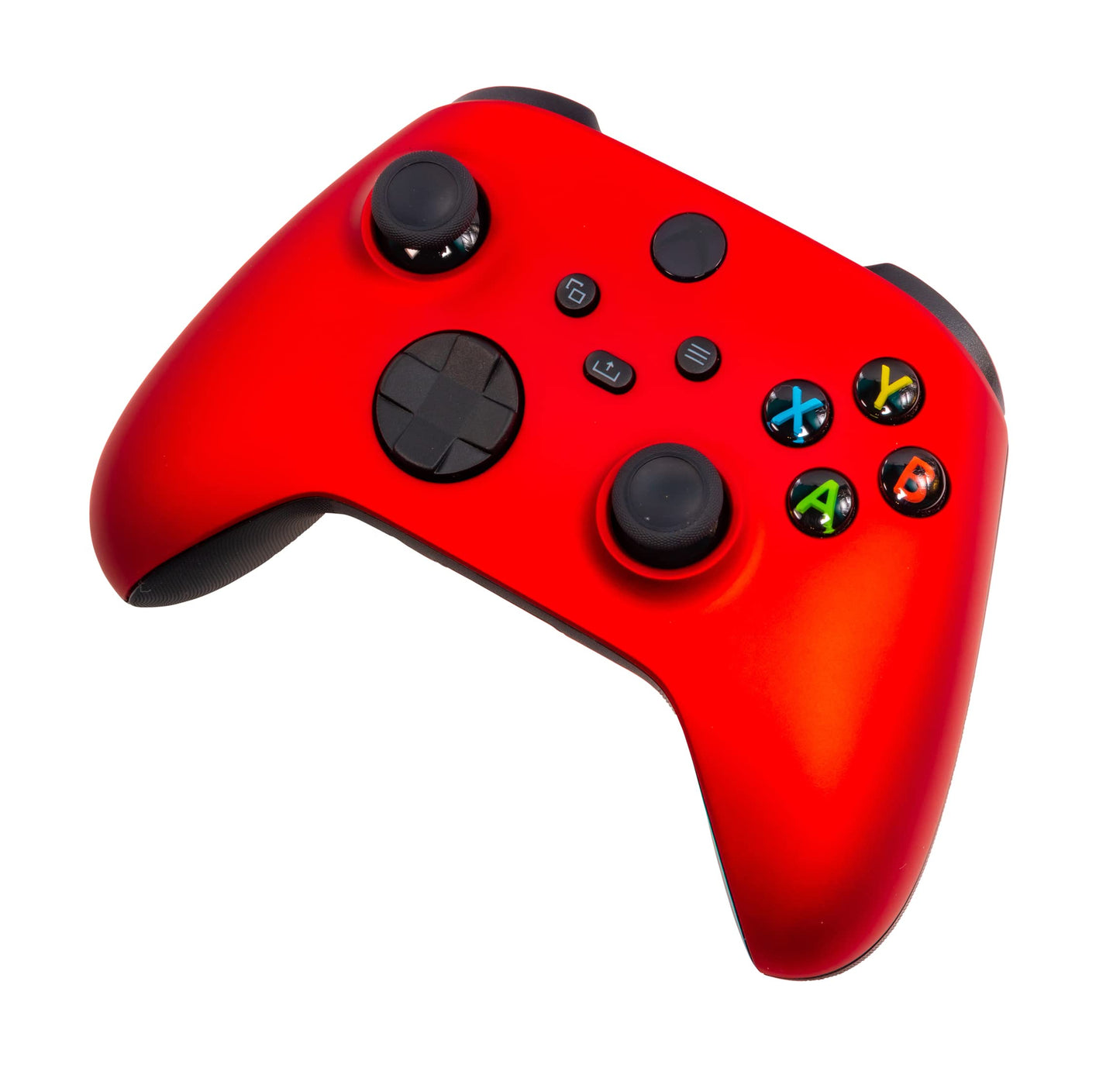 Crazy Controllerz Xbox Series X Soft Touch Controller - Metallic Red, Enhanced Grip, Compatible with Xbox One, Series X, Series S