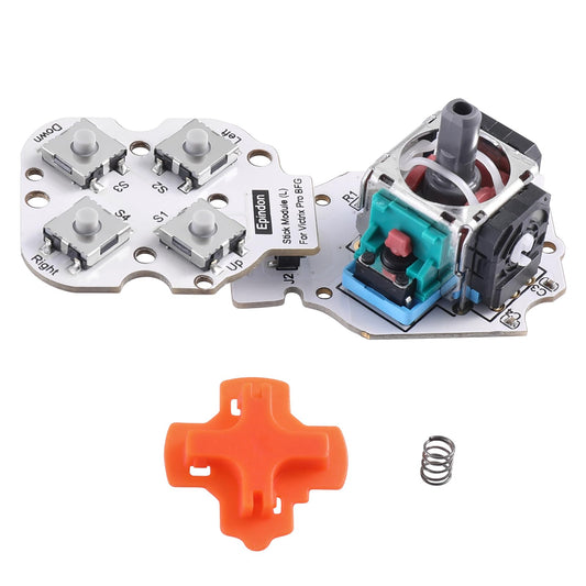 Epindon Stick Module Replacement Compatible with Victrix Pro BFG Wireless Controllers | Tactile Switch | Conductive Rubber is NO