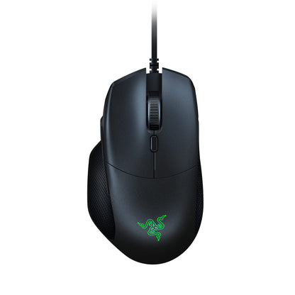 Razer Basilisk Essential Gaming Mouse - 6400 DPI, Chroma RGB, 7 Buttons, Classic Black, Model RZ01-02650100-R3U1