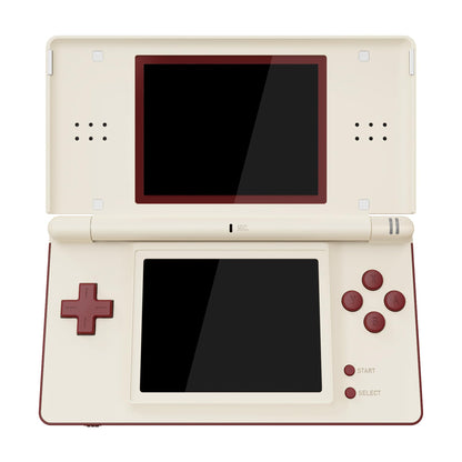 eXtremeRate DS Lite Replacement Housing Shell - Classic FC Style Console Case Cover with Buttons & Screen Lens, Model DSLY001