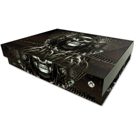 MIGHTY SKINS MightySkins Skin for Microsoft One X Console - Wicked, Durable Vinyl Decal Wrap, Easy Apply/Remove, Made in USA