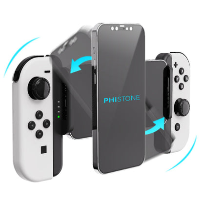 Phistone Magnetic MagSafe Smartphone & Tablet Mount - 360° Rotation, Adjustable Length, Strong Magnetic Hold, Compatible with Nintendo Switch