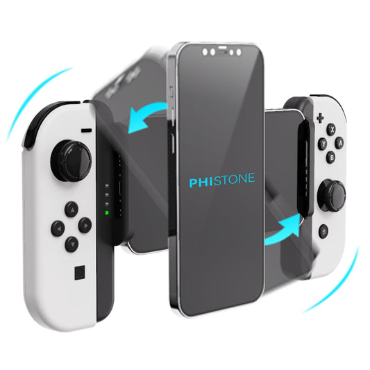 Phistone Magnetic MagSafe Smartphone & Tablet Mount - 360° Rotation, Adjustable Length, Strong Magnetic Hold, Compatible with Nintendo Switch