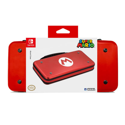 HORI Nintendo Switch Alumi Case - Mario Edition, Aluminum, Model NSW-090U, Officially Licensed by Nintendo