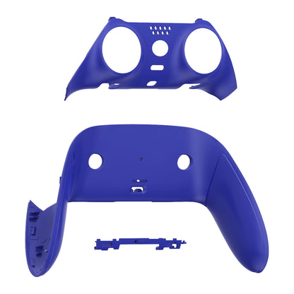 eXtremeRate PS5 Edge Controller Trim Shell - Custom Blue Front & Back Clip Plates, Model CXQEGP003