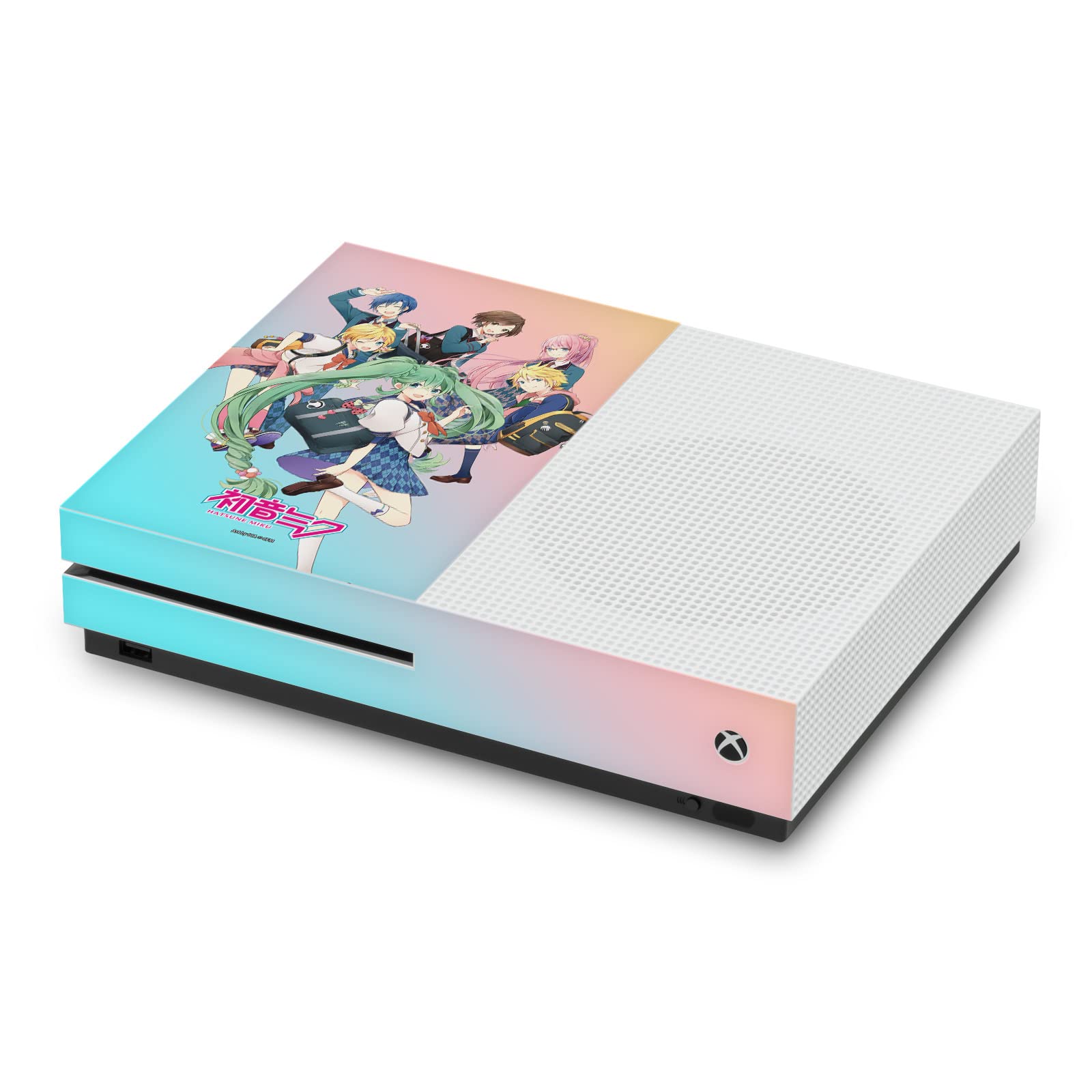 Head Case Designs Officially Licensed Hatsune Miku High School Graphics Vinyl Sticker Gaming Skin Decal Cover Compatible With Xbox One S Console