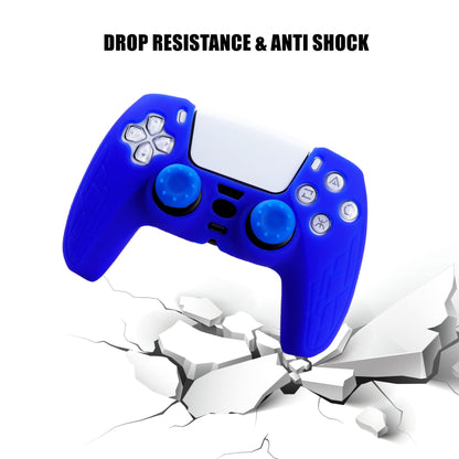 Oiokew Silicone Skin for PS5 Controller - Anti-Slip Cover Case with 10 Joystick Grips - Color: PS5 Controller #9