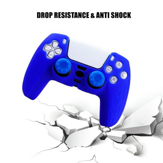 Oiokew Silicone Skin for PS5 Controller - Anti-Slip Cover Case with 10 Joystick Grips - Color: PS5 Controller #9