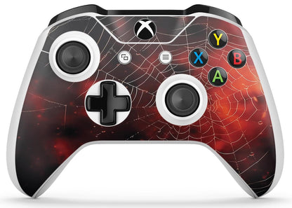 giZmoZ n gadgetZ Xbox One S Spider Console Skin Decal + 2 Controller Skins, Vinyl, GNG-XBS-SPIDERMAN-SKINS, Spider Color