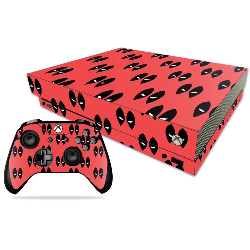 MIGHTY SKINS Xbox One X Skin - Dead Eyes Pool Vinyl Decal Wrap, Durable & Easy to Apply, Model MIXBONXCMB