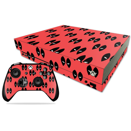 MIGHTY SKINS Xbox One X Skin - Dead Eyes Pool Vinyl Decal Wrap, Durable & Easy to Apply, Model MIXBONXCMB