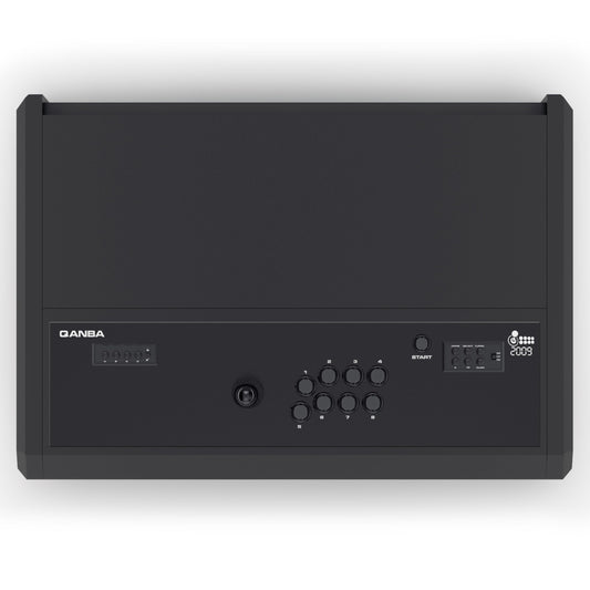 qanba Arcade Desktop Console - Gravity Silent Joystick, 2009-1P, Black
