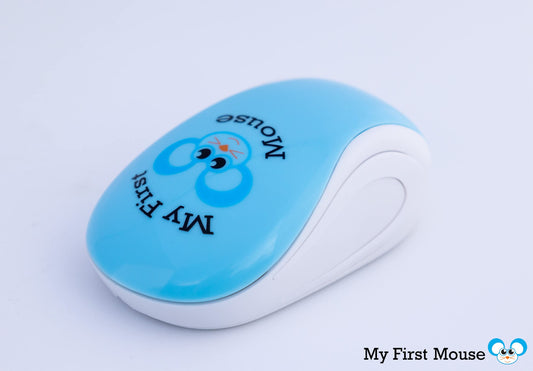 Johnny World Wireless Mouse for Kids - Single Click Design for Small Hands, Ideal for Educational Games