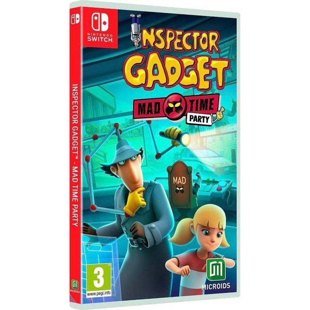 MDM MERIDIEM GAMES Inspector Gadget: Mad Time Party - Nintendo Switch Game, Model 33460