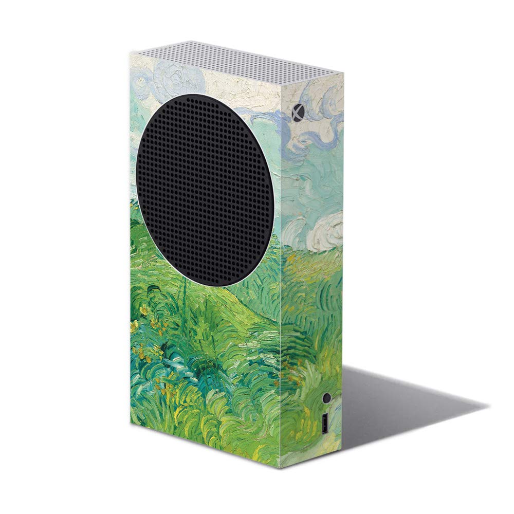 MightySkins Skin Compatible with Xbox Series S - Green Wheat Fields | Protective  Durable  and Unique Vinyl Decal wrap Cover | Easy to Apply and Change Styles | Made in The USA
