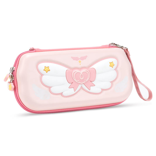 GeekShare Switch Carrying Case for Switch/OLED Portable Switch Case  Slim Hardshell Travel Carrying Case fit Switch Console & Game Accessories - Star Wings Series