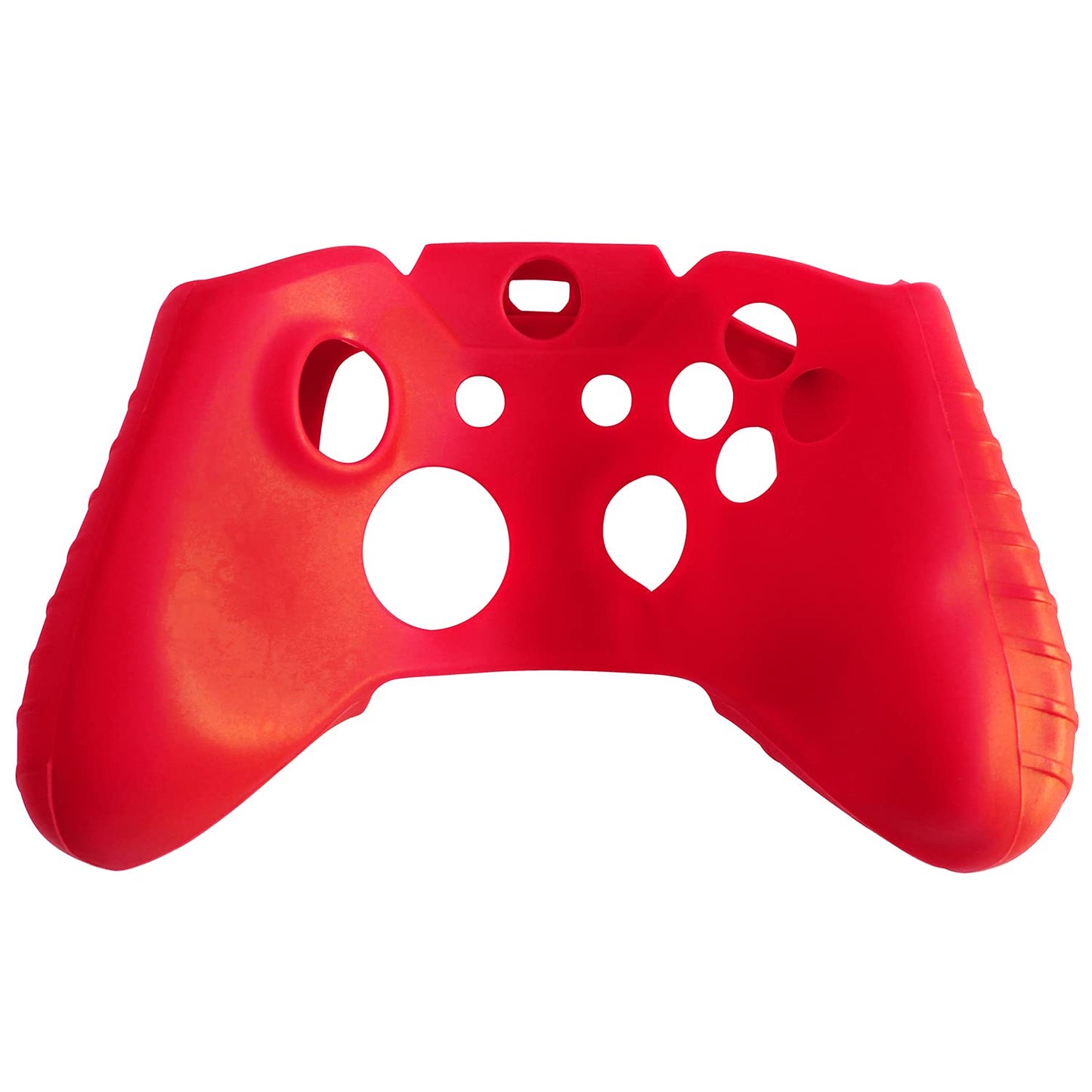 OSTENT Soft Protector Silicone Skin Case Cover Pouch for Microsoft Xbox One Controller Color Red