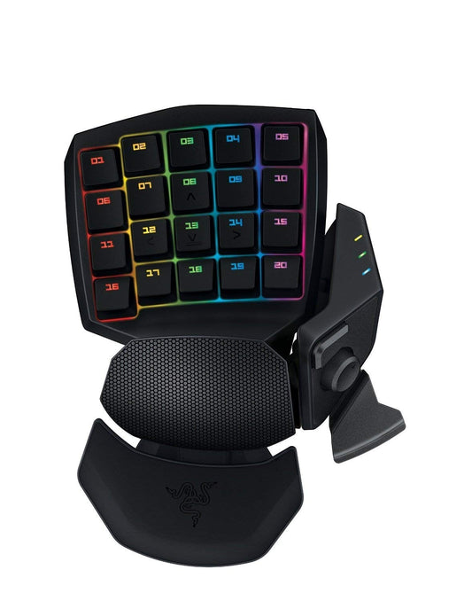 Razer Orbweaver Chroma Gaming Keypad - Mechanical Switches, 30 Keys, RGB Lighting, Classic Black, Model RZ07-01440100-R3U1