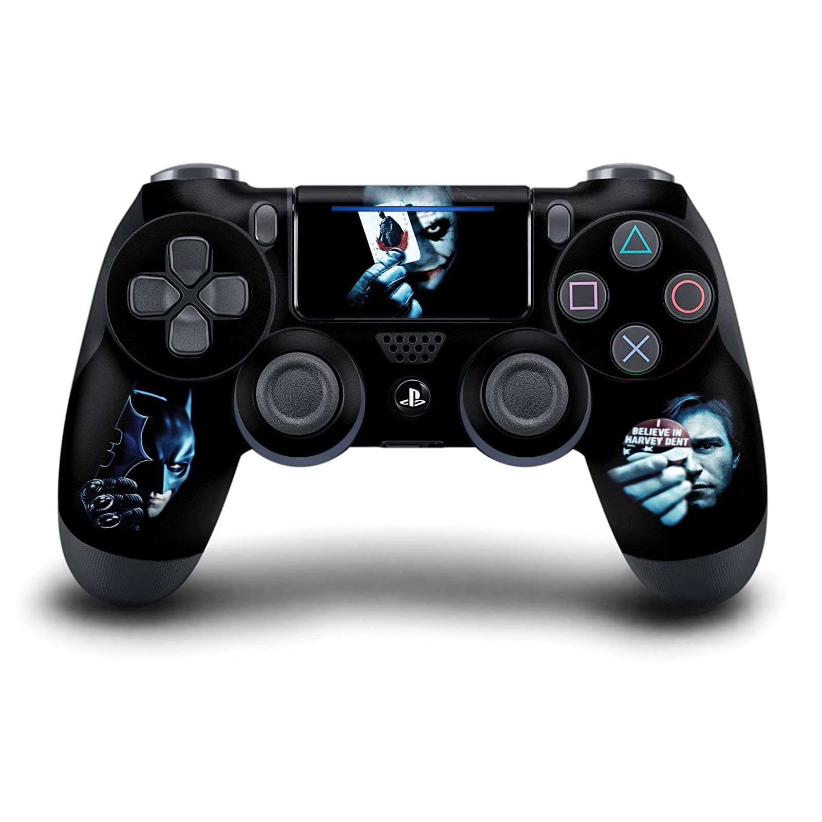Head Case Designs Officially Licensed The Dark Knight Joker Card Key Art Vinyl Sticker Gaming Skin Decal Cover Compatible With Sony PlayStation 4 PS4 DualShock 4 Controller