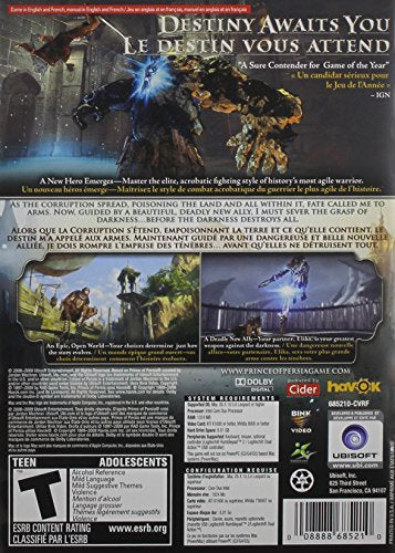 Ubisoft Prince of Persia - Mac Game, Model 68521, Adventure Action Gaming