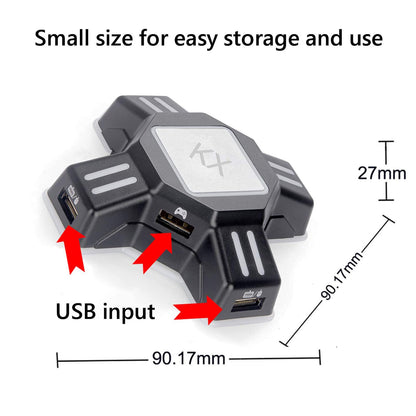 Acogedor Gamepad Converter for PS4/XBOX/PS3/Switch - Black, Model Thincol4kvi607hd51035