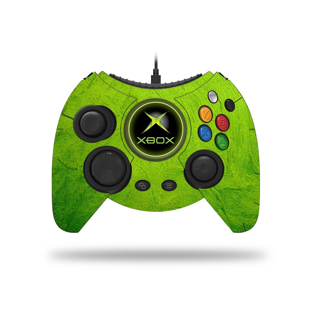 MIGHTY SKINS Xbox One Duke Controller Skin - Green Cement, Durable Vinyl Wrap, Easy Apply/Remove, Model MIXBDUCO-Green Cement