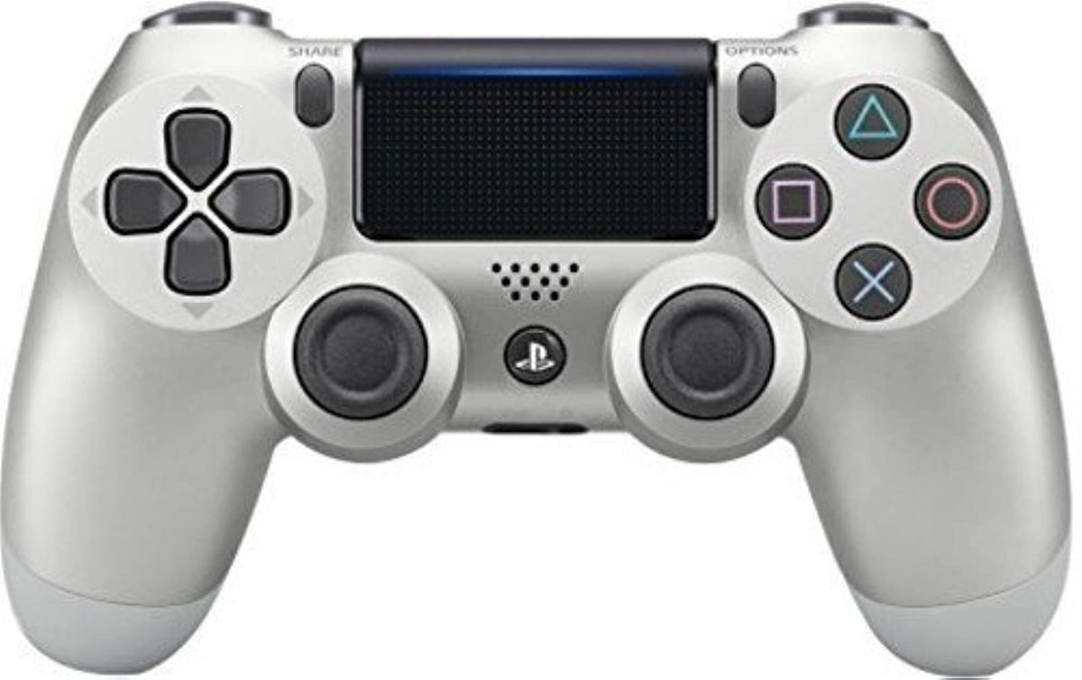 DualShock 4 Wireless Controller for PlayStation 4 - Silver [Discontinued] (refurbished)