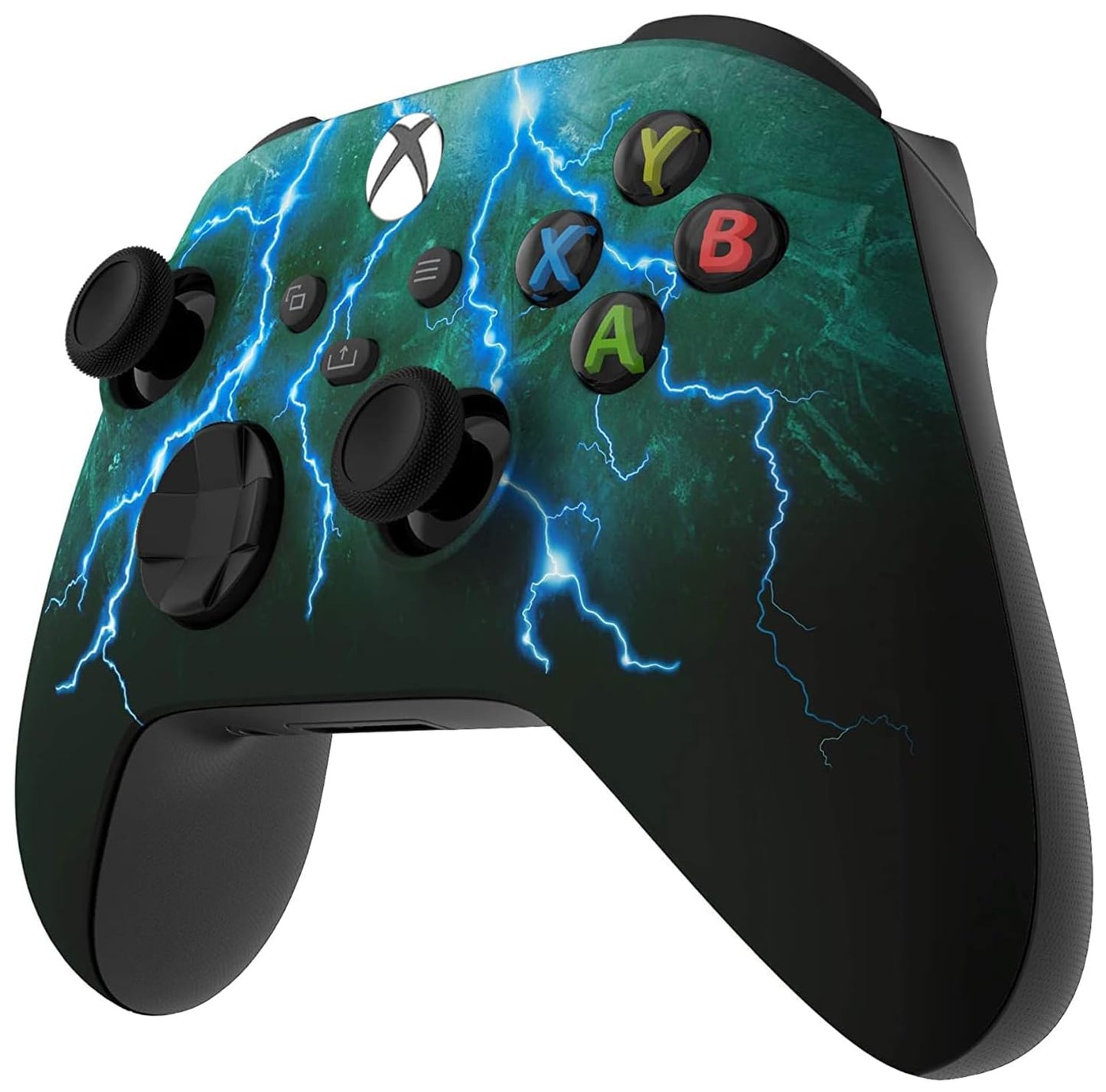Custom Controllerzz Wireless Controller for Xbox Series X/S & One - Soft Touch Feel - X/S Green Skies