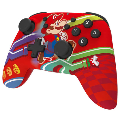 HORI Nintendo Switch Wireless HORIPAD Controller - Super Mario Edition, Red, Model NSW-310U, Officially Licensed By Nintendo