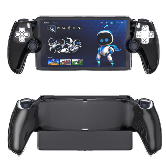 HEATFUN PS Portal Protective Case  Hard Cover Case for PlayStation Portal Remote Player  Shockproof Protective Cover Case - Black