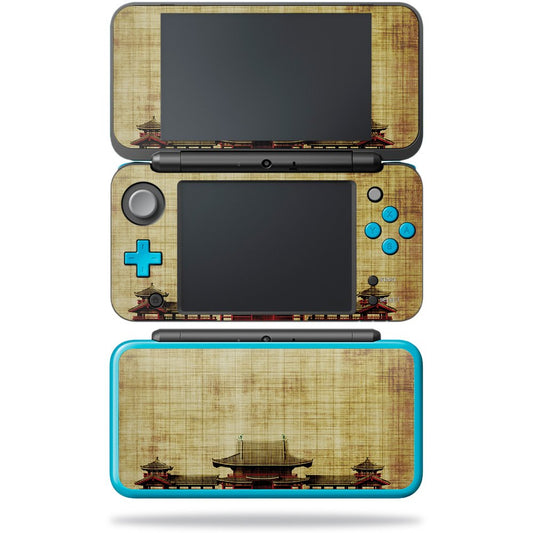 MightySkins Skin Compatible with Nintendo New 2DS XL - Japanese Pagoda | Protective, Durable, and Unique Vinyl Decal wrap Cover 