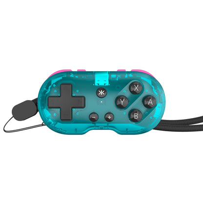 CRKD Collectible Keychain Controller for Nintendo Switch, PC, Mac, Mobile - Mini Size, Glacier Blue, Model 24-AT