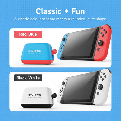 Hagibis Switch Game Case Holder - Portable Toaster Storage for 2 Nintendo Switch Game Cartridges - Red, Model SWCB04