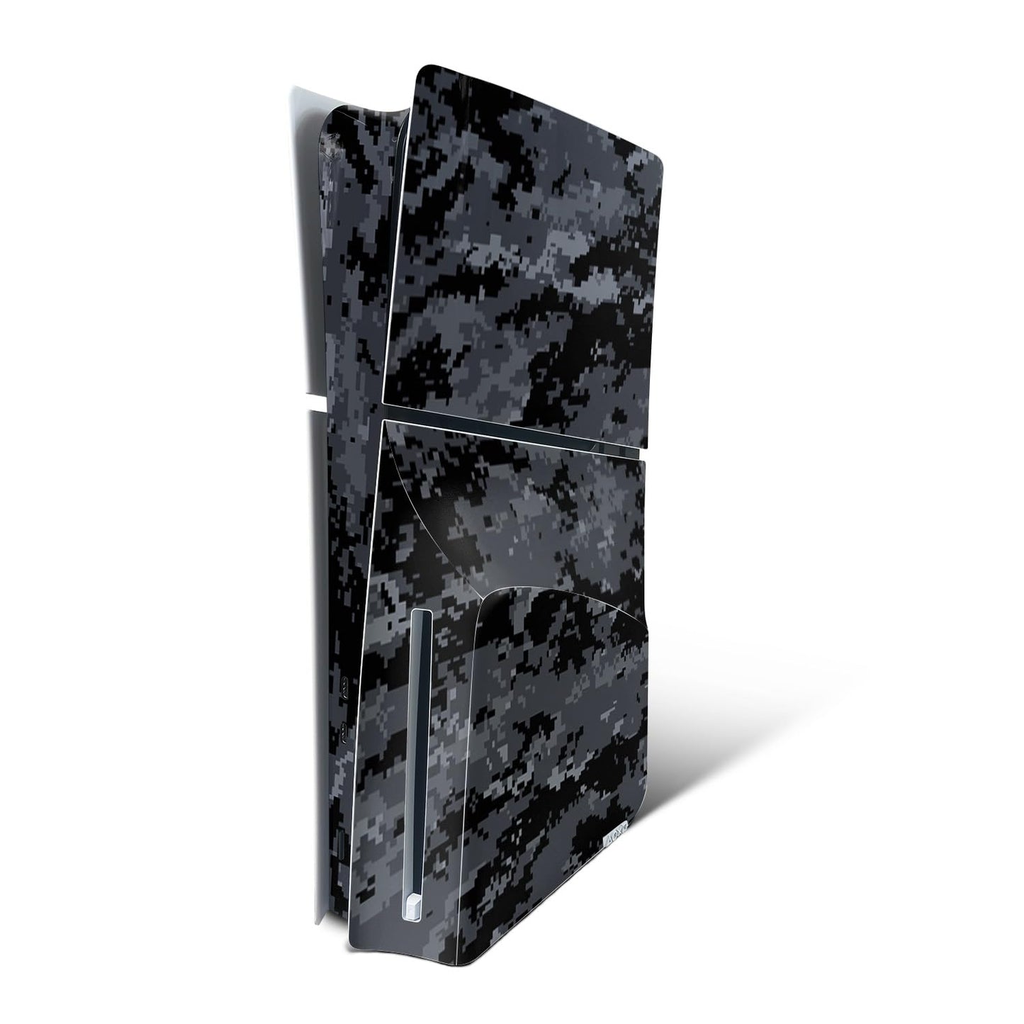 MightySkins Skin Compatible with Playstation 5 Slim Disk Edition Console Only - Digital Camo | Protective  Durable  and Unique Vinyl Decal wrap Cover | Easy to Apply | Made in The USA