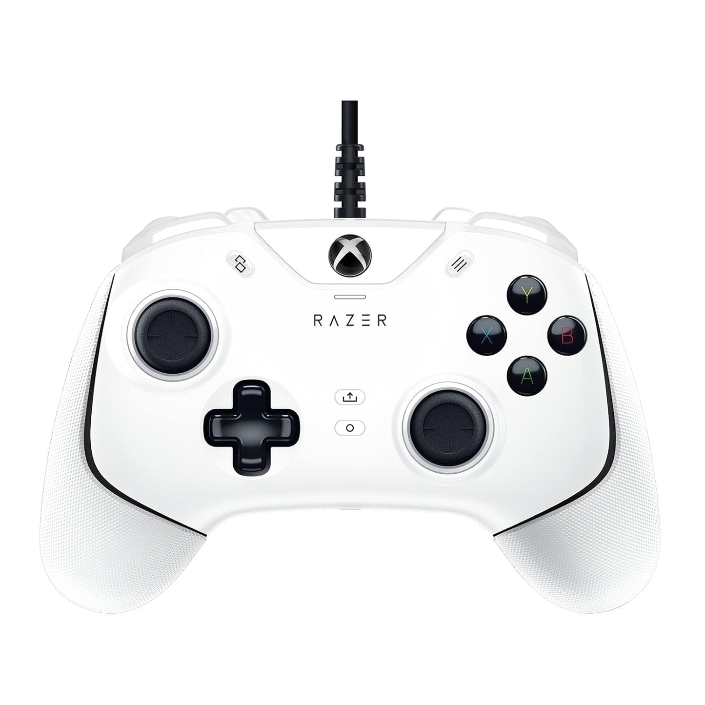 Razer Wolverine V2 Wired Gaming Controller for Xbox Series X|S  Xbox One  PC: Remappable Front-Facing Buttons - Mecha-Tactile Action Buttons and D-Pad - control button Stop-Switches - White