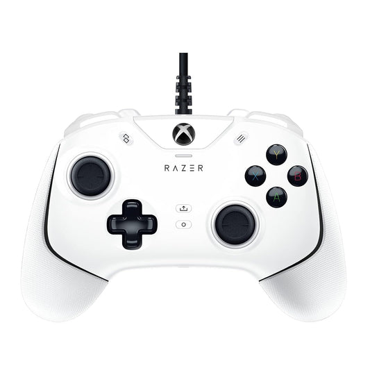 Razer Wolverine V2 Wired Gaming Controller for Xbox Series X|S  Xbox One  PC: Remappable Front-Facing Buttons - Mecha-Tactile Action Buttons and D-Pad - control button Stop-Switches - White