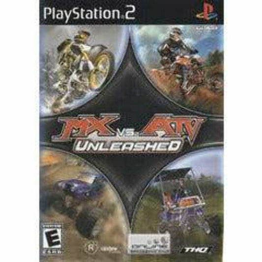 THQ MX vs ATV Unleashed - PlayStation 2 Game, Model 46061, Off-Road Racing Action