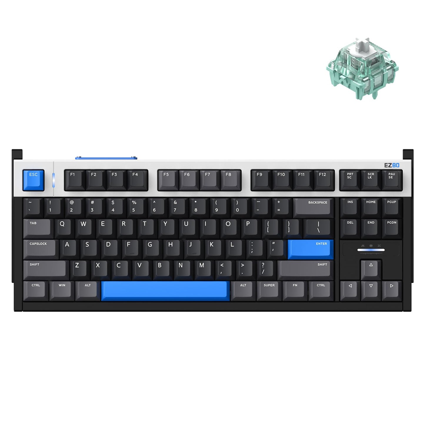 IQUNIX EZ80 Magnetic Switch Hall Effect Gaming Keyboard (Magnetic Jade Pro)