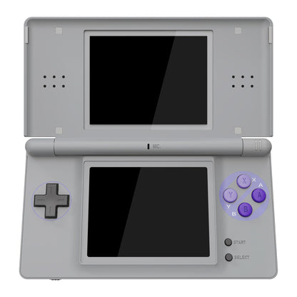 eXtremeRate Classic SNES Style Replacement Shell for Nintendo DS Lite - Custom Console Case Cover with Buttons & Screen Lens