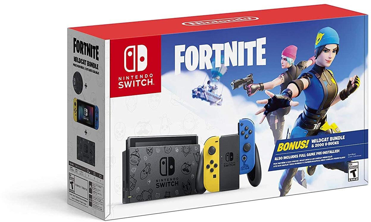 Nintendo Switch™ Fortnite Wildcat Bundle - Model HADSKFAGE, Limited Edition Gaming Console
